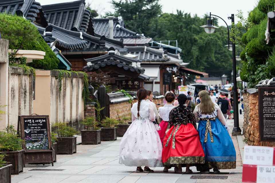 Jeonju hanok village